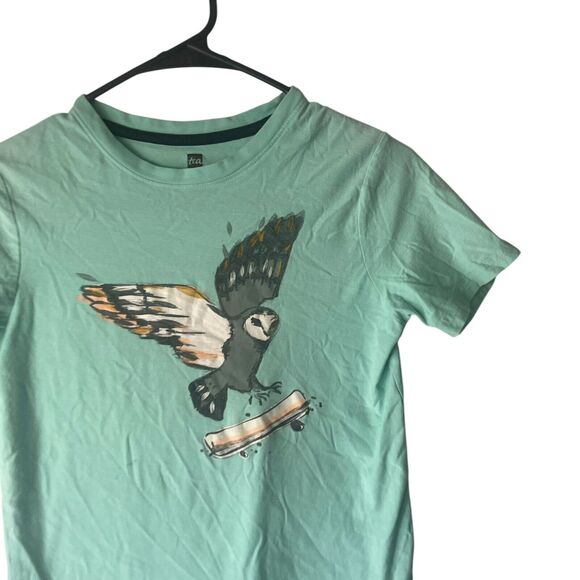 Tea Big Boy's Size 12 & 14 Graphic Owl Wolf Bundle Of Two T Shirts - Picture 7 of 11